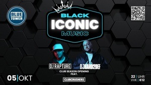 ICONIC Black Music: Blue Tower ReOpening feat. DJ Hard2Def & DJ Rapture