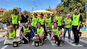 Sauberhafter Freitag: Cleanup am Hölderlinplatz