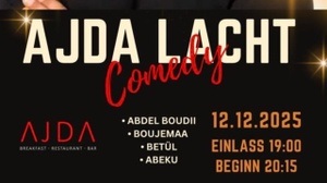 AJDA Lacht mit Abdel Boudii