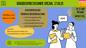 Bürgersprechstunde