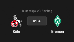 1. FC Köln - Bremen