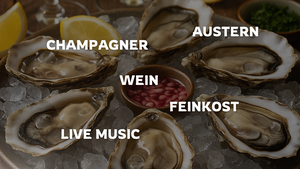 Champagne, Oysters & Music - JuBo Feinschmecker Event