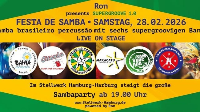 FESTA DE SAMBA SUPERGROOVE 1.0