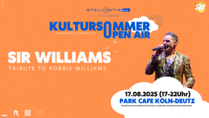 SIR WILLIAMS (Robbie Williams Tribute) | Park Cafe Kultursommer