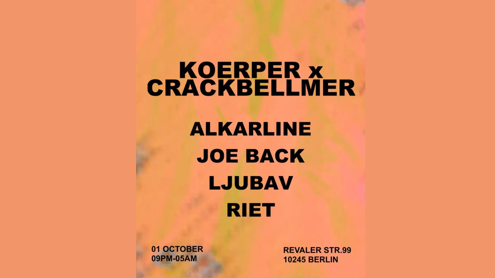 KOERPER x Crack Bellmer