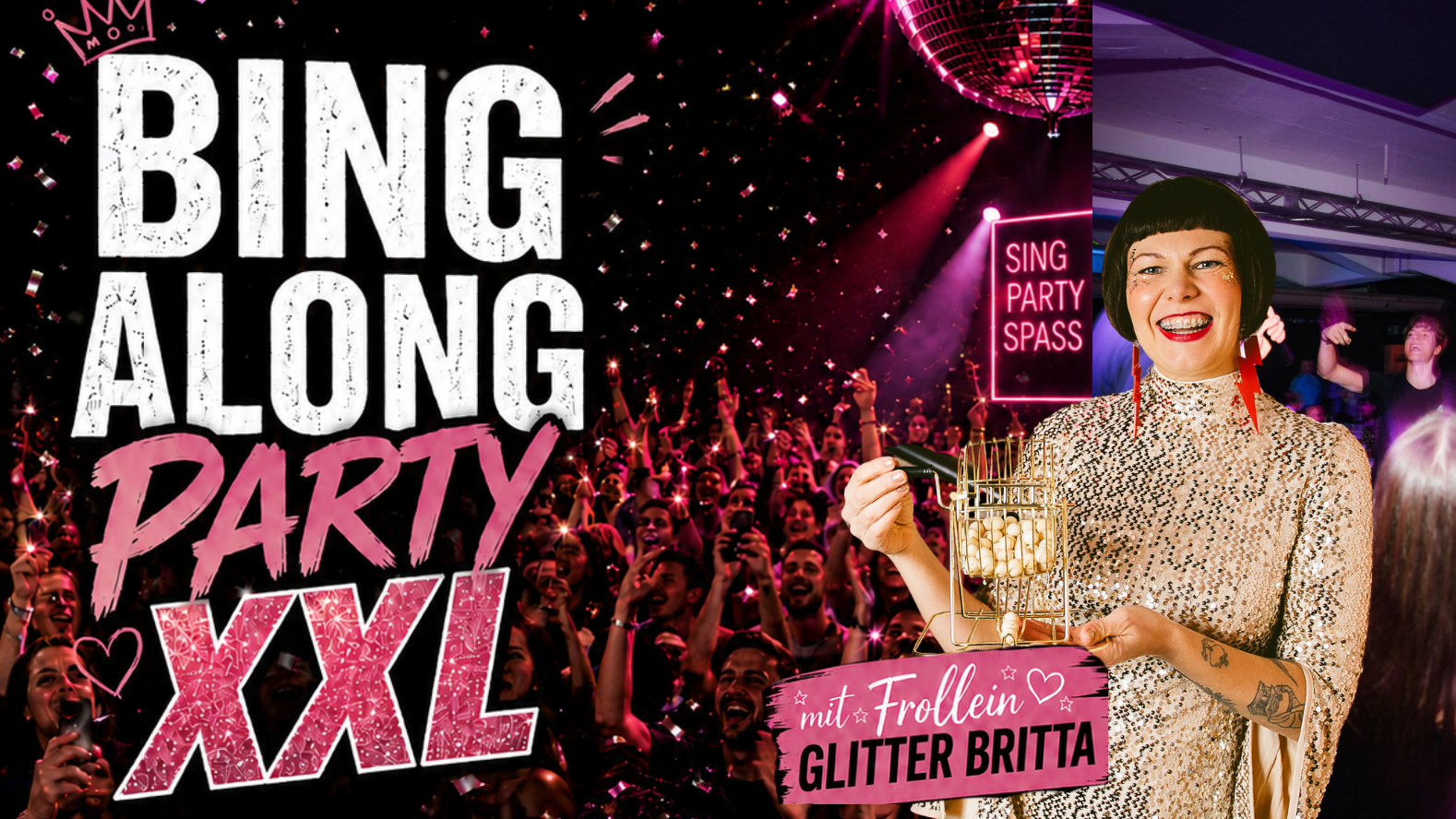 Bing Along Party XXL mit Frollein Glitter Britta