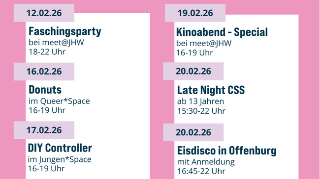 Late Night Computerspielschule für Jugendliche