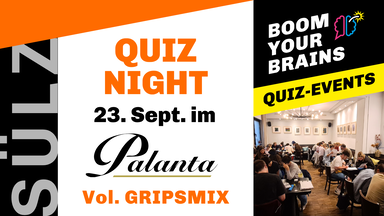 Quiz-Night Sülz | Vol. Gripsmix | Boom Your Brains