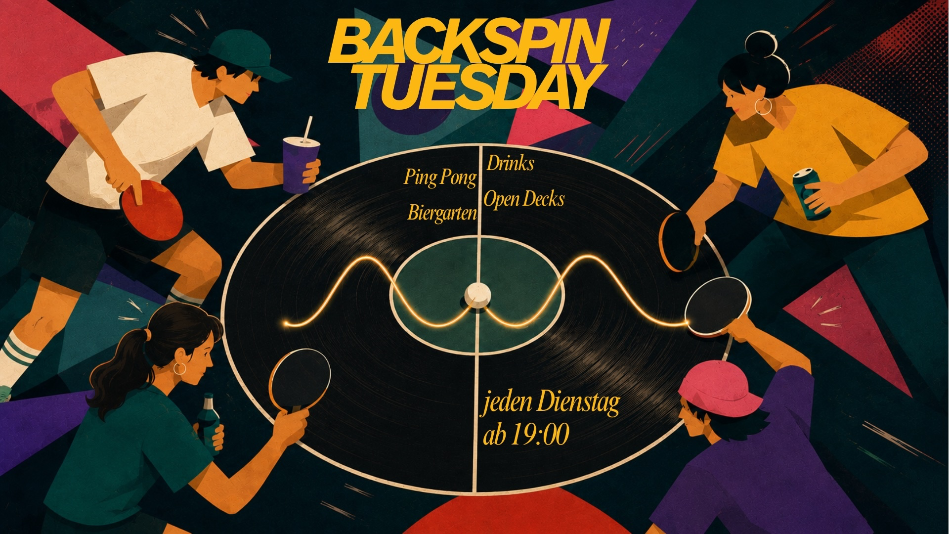 Backspin Tuesday - jeden Dienstag 🏓