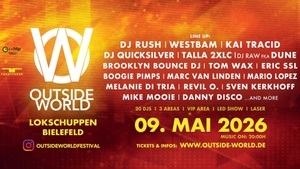 OUTSIDE WORLD FESTIVAL Bielefeld Lokschuppen Rave