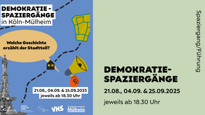 Demokratie-Spaziergänge in Köln-Mülheim