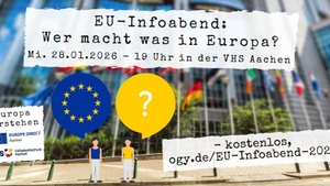 EU-Infoabend: Was man über Europa wissen muss.