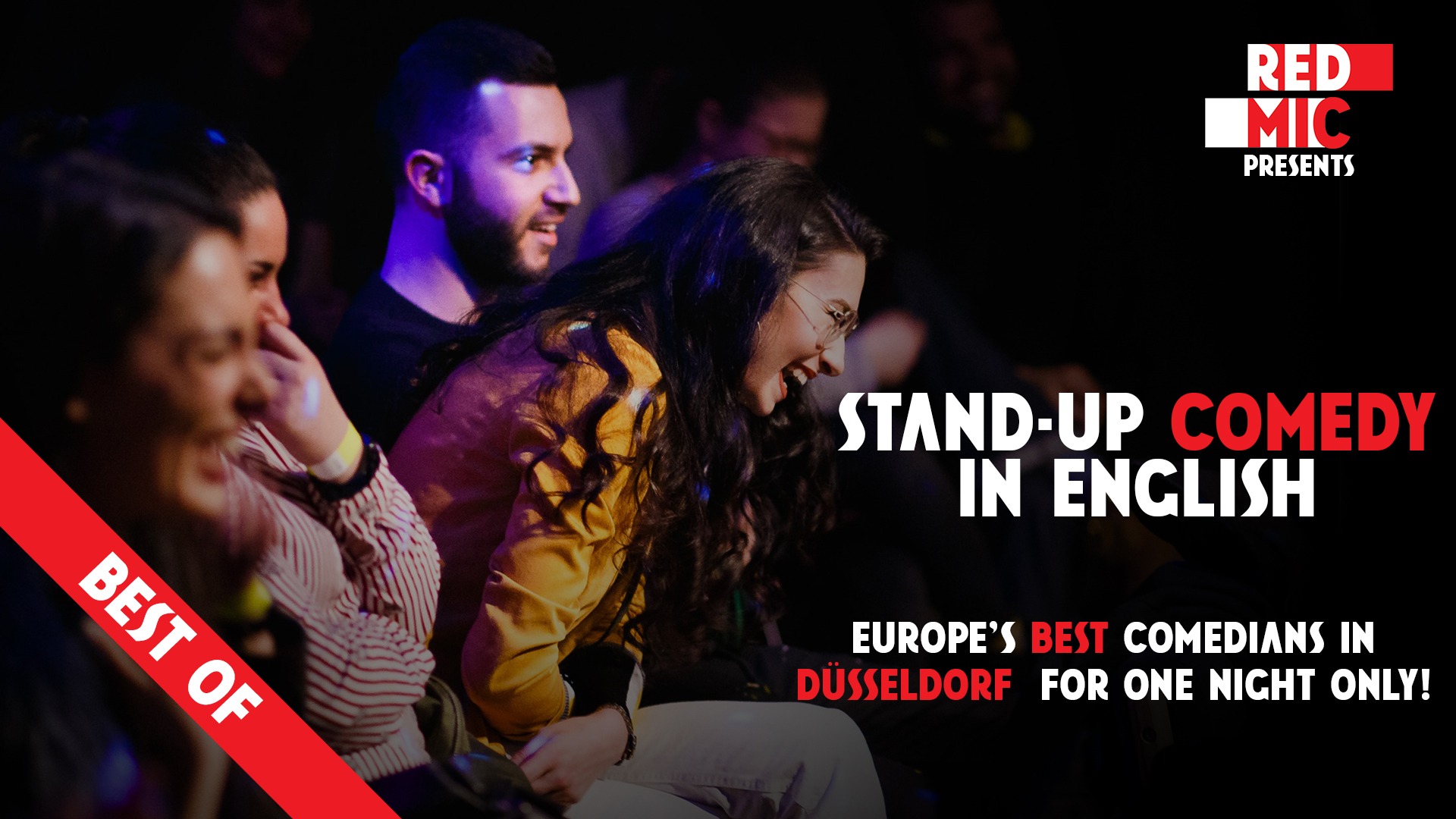 RED MIC • Düsseldorf • English Stand-Up Comedy