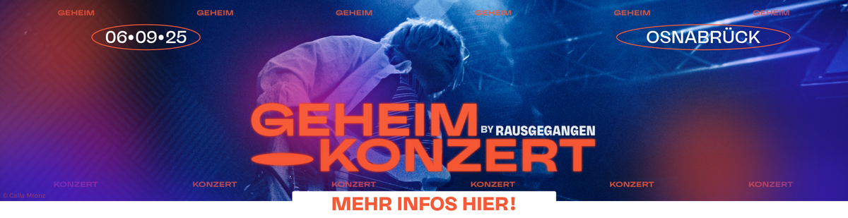 NEUES GEHEIMKONZERT!