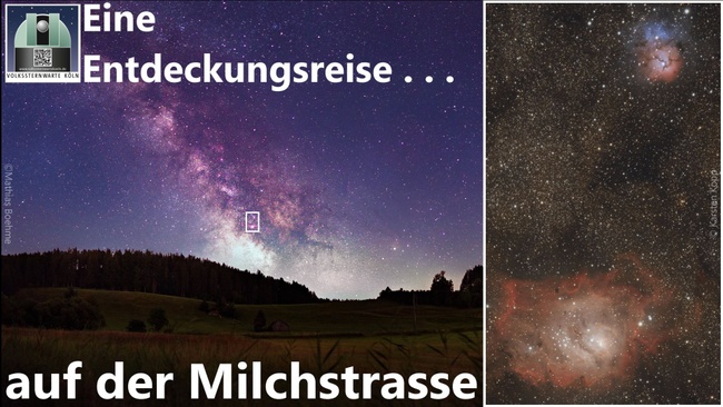 Eine Entdeckungsreise auf der Milchstraße