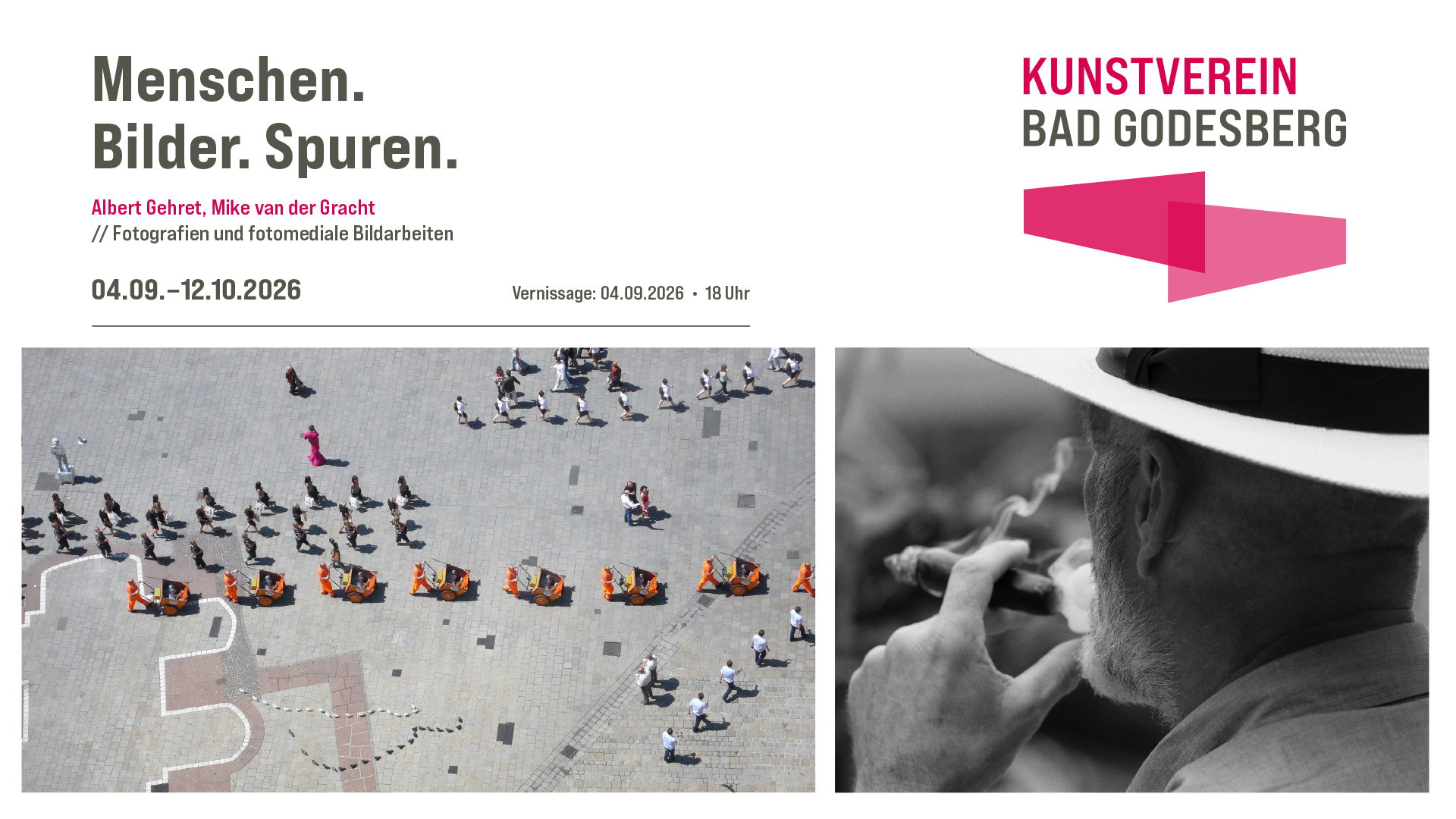 Künstlergespräch Menschen. Bilder. Spuren.