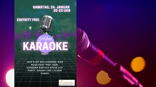 1 Abend – 3 Events: Schlösslkaraoke