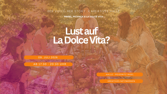 Her Voice · Her Story – Pinsel, Picknick & La Dolce Vita 🍋✨