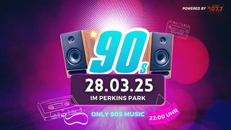 90s only Neonstäbe-Party am Fr. 28.03. im Perkins Park