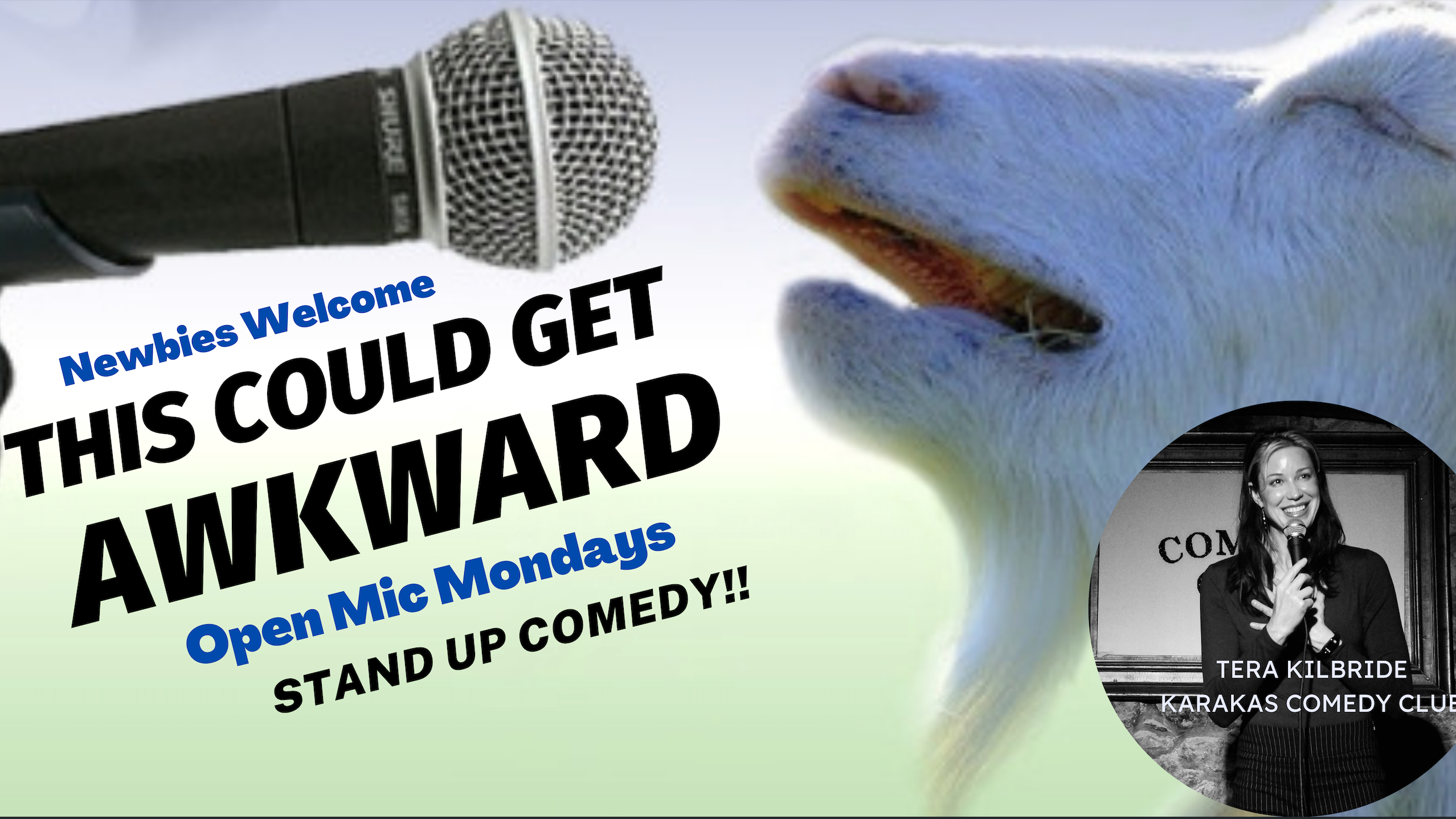 This Could Get Awkward English STAND UP COMEDY! 3€ Wine Special!