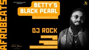 BETTY'S BLACK PEARL 3rd Anniversary Party - DJ Rock