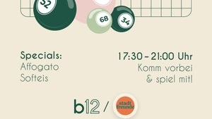 B12 x Stadtfreunde Bingo Night