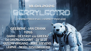 Berrylectro Rave with FØSS, GUSTAV ØRGANO, IAN CRANK uvm
