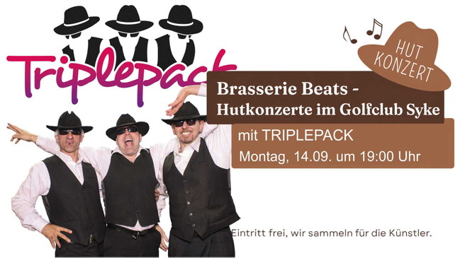 Brasserie Beats mit TRIPLEPACK