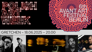 Polish Art Week:  Kevin Richard Martin & KMRU / Holy Scum / Rashad Becker / Lumpeks / Michał Żak & Synnøve Plassen