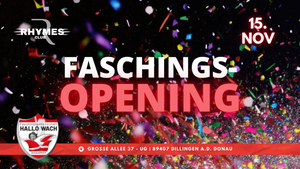 Faschings-Opening