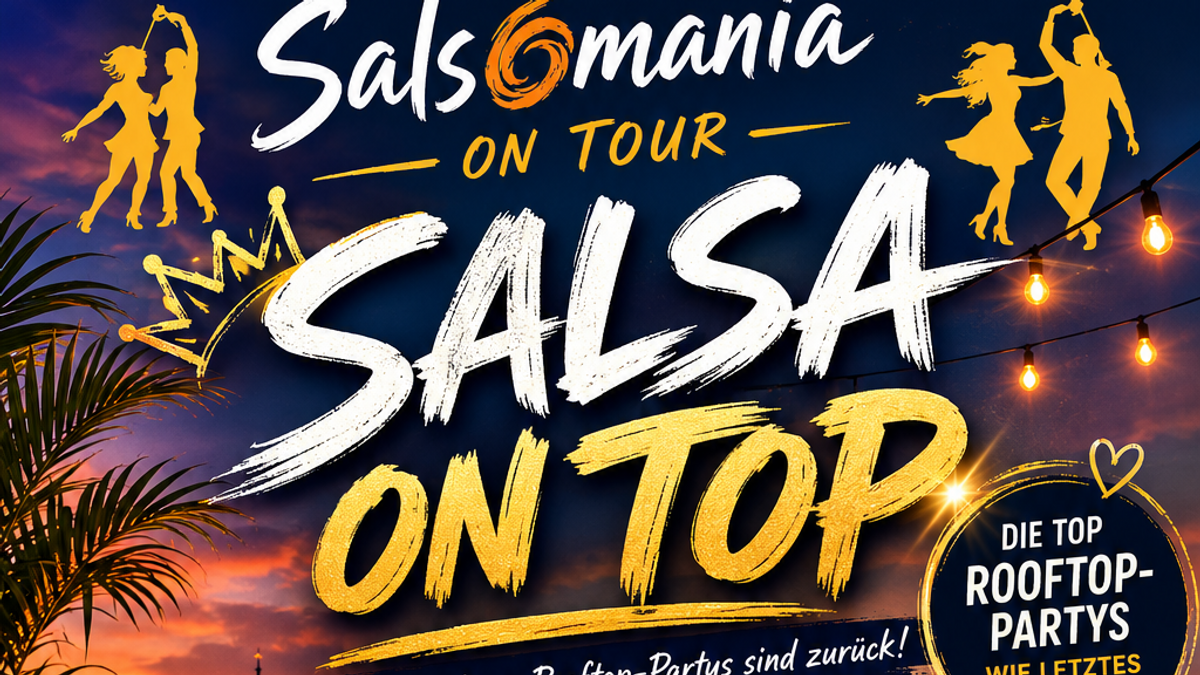 Salsa on top- Bachata & Salsa Rooftop Lounge party über Münster