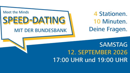 Meet the Minds-Speeddating mit der Bundesbank
