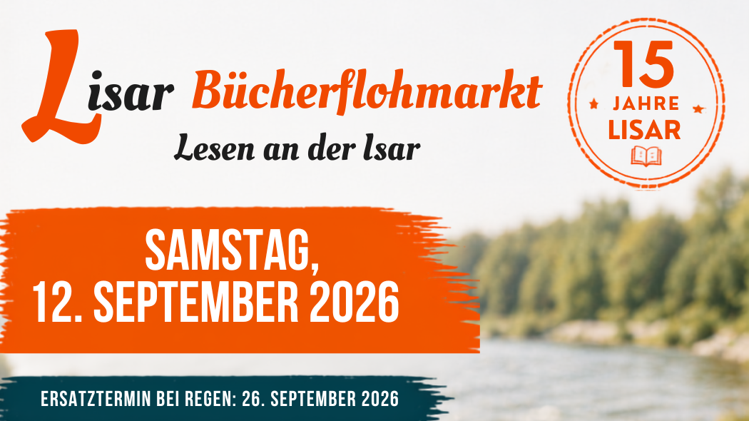 LISAR - IM HERBST: Der schönste Flohmarkt Münchens, direkt an der Isar!