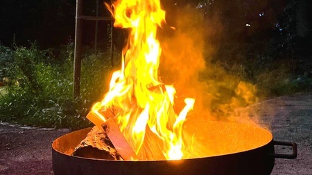 Feuernacht im Volkspark