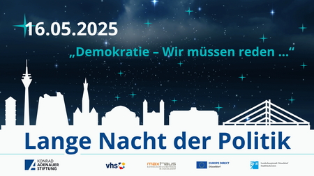 4. Lange Nacht der Politik: "Demokratie: Wir müssen reden…"
