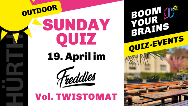 Outdoor Quiz-Sunday | Vol. Twistomat | Boom Your Brains