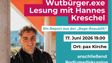 Wütbürger.exe - Lesung mit Hannes Kreschel