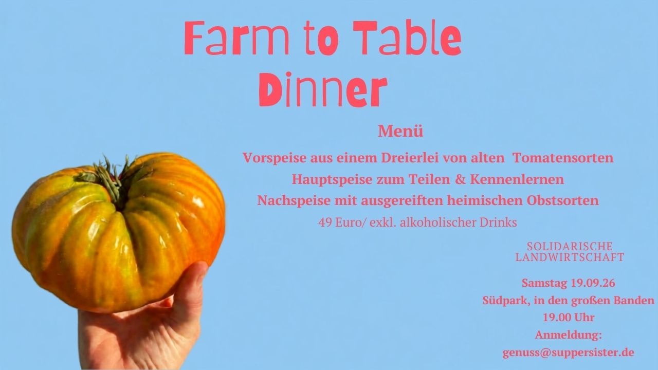 Farm to Table Dinner