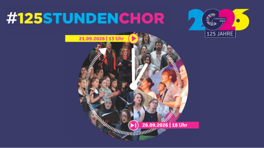 #125StundenChor - 125 Stunden Chormusik - Weltrekordversuch