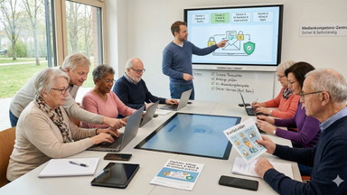 Digitaler Alltag einfach erklärt für Senior*innen. 4. Modul - Alltag digital organisieren: Online-Terminbuchung beim Arzt und mehr