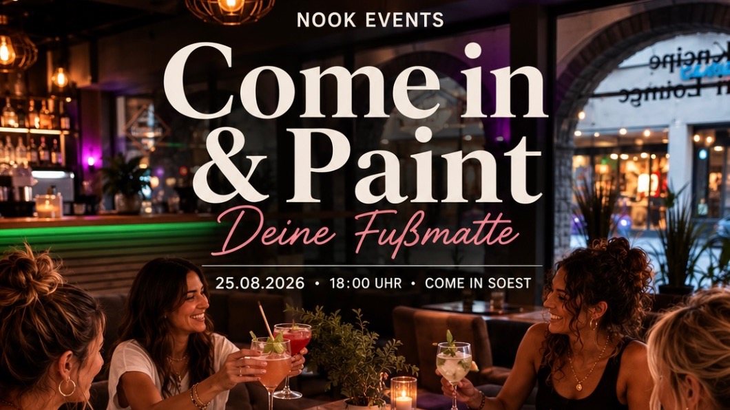 Titelbild der Veranstaltung Come in & Paint