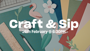 Craft & Sip - DIY Keychain Workshop