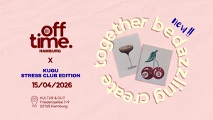 create together by offtime x KUGU Stress Club | Bedazzling