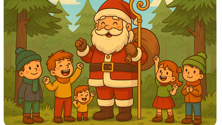 Eine kleine Nikolausfeier im Wald | Ü6