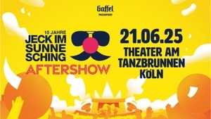 Jeck im Sunnesching 2025 - Die offizielle Aftershowparty in Köln