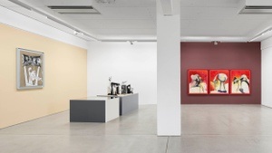 Simon Fujiwara – WHO’S ICONIC? PAINTINGS, DRAWINGS AND MAQUETTES FROM THE WHOSEUM OF WHO THE BAER