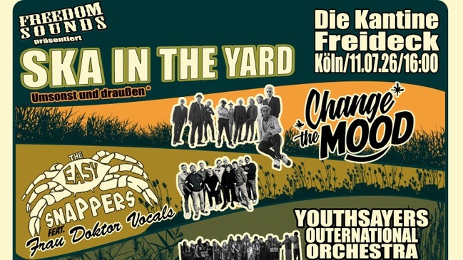 Ska In the Yard - Open Air I Eintritt frei!