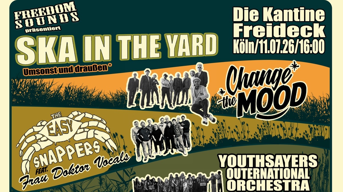 Ska In the Yard - Open Air I Eintritt frei!