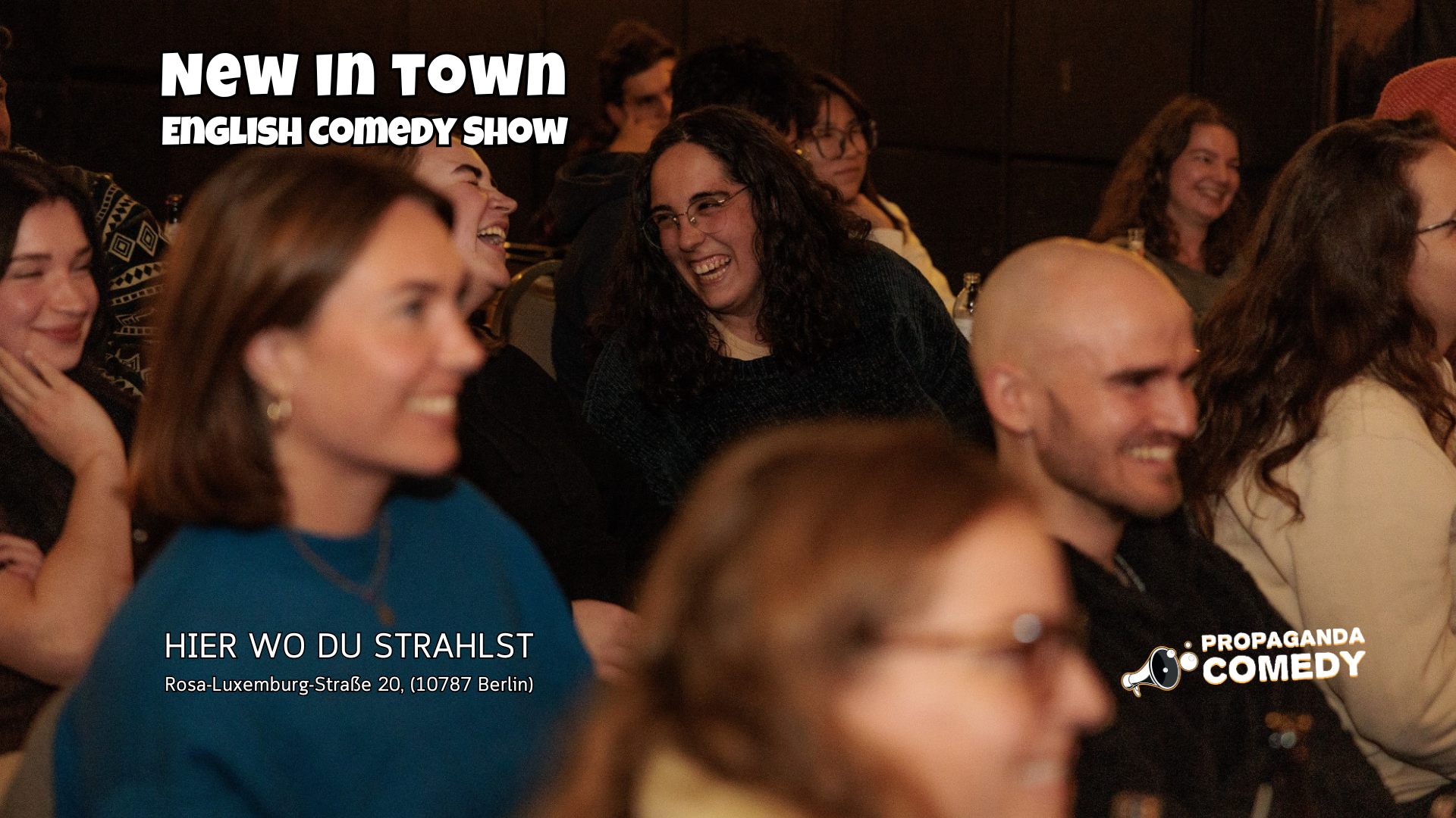 NEW IN TOWN - The Social English Comedy Show by Berlin Alexanderplatz
