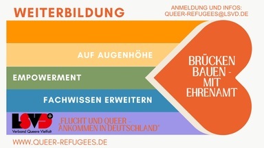 Weiterbildung Ehrenamt Queere Geflüchtete